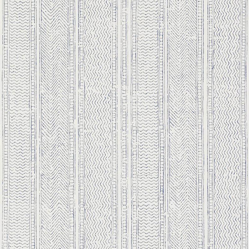 Schumacher Mohave Indigo Wallpaper