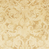 Schumacher Pontine Damask Granite Wallpaper