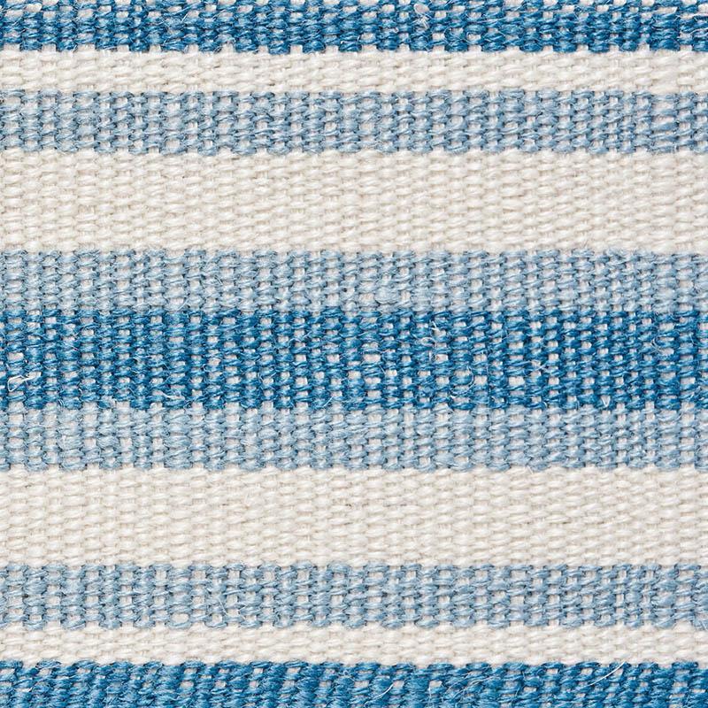 Schumacher Levant Tape Blue Trim