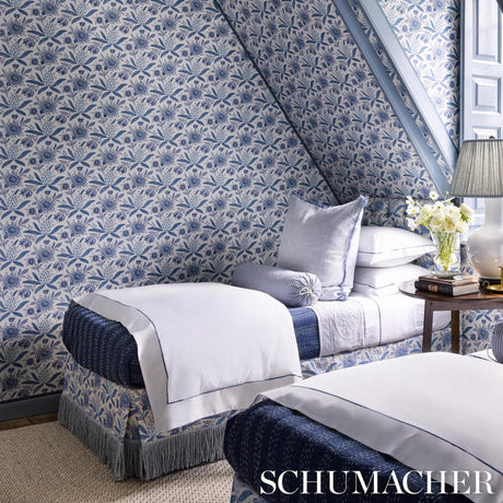 Schumacher Bernier Fringe Sky Trim