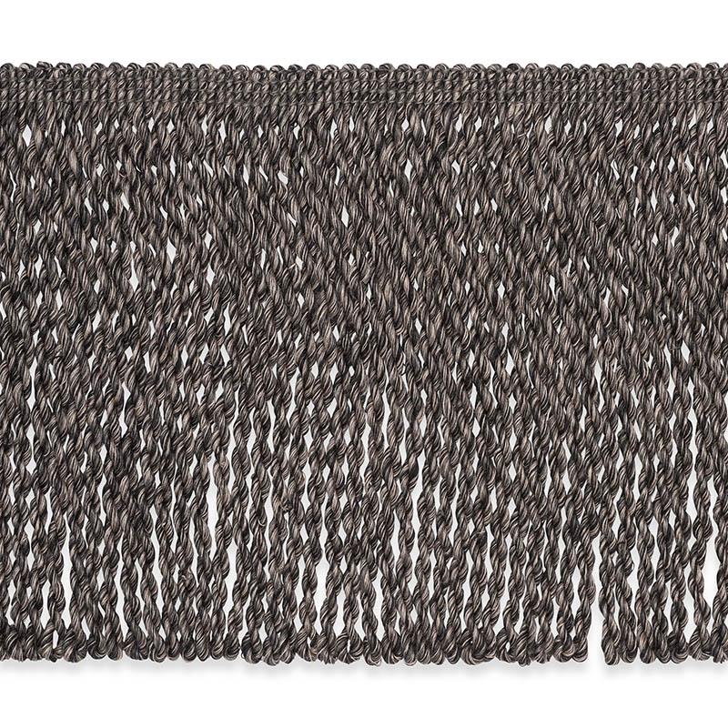Schumacher Charcoal Bernier Fringe