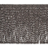 Schumacher Charcoal Bernier Fringe