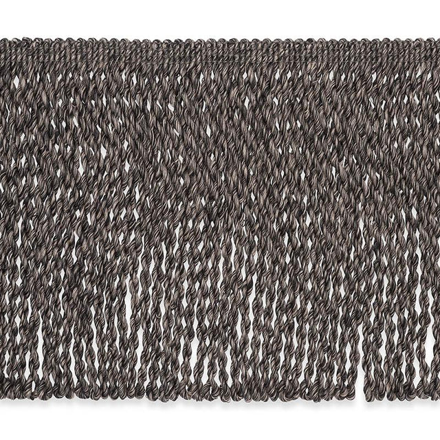 Schumacher Charcoal Bernier Fringe