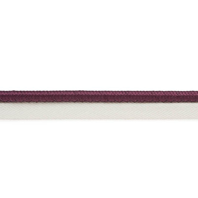 Schumacher Eggplant Gustave Silk Lip Cord Wide