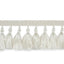 Schumacher Ivory Valentin Silk Tassel
