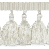 Schumacher Ivory Valentin Silk Tassel