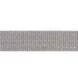 Schumacher Grey Mathias Linen Tape Narrow