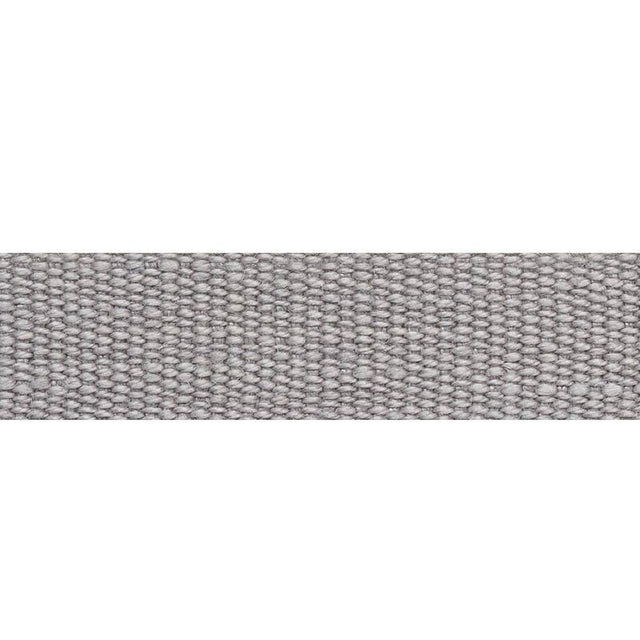 Schumacher Grey Mathias Linen Tape Narrow