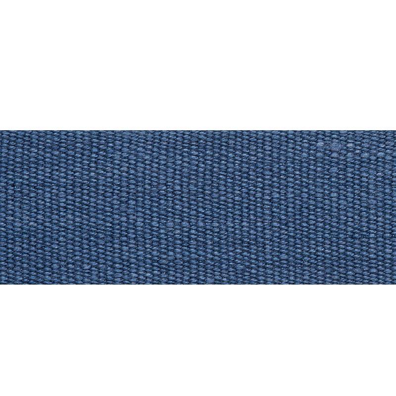 Schumacher Indigo Mathias Linen Tape Medium