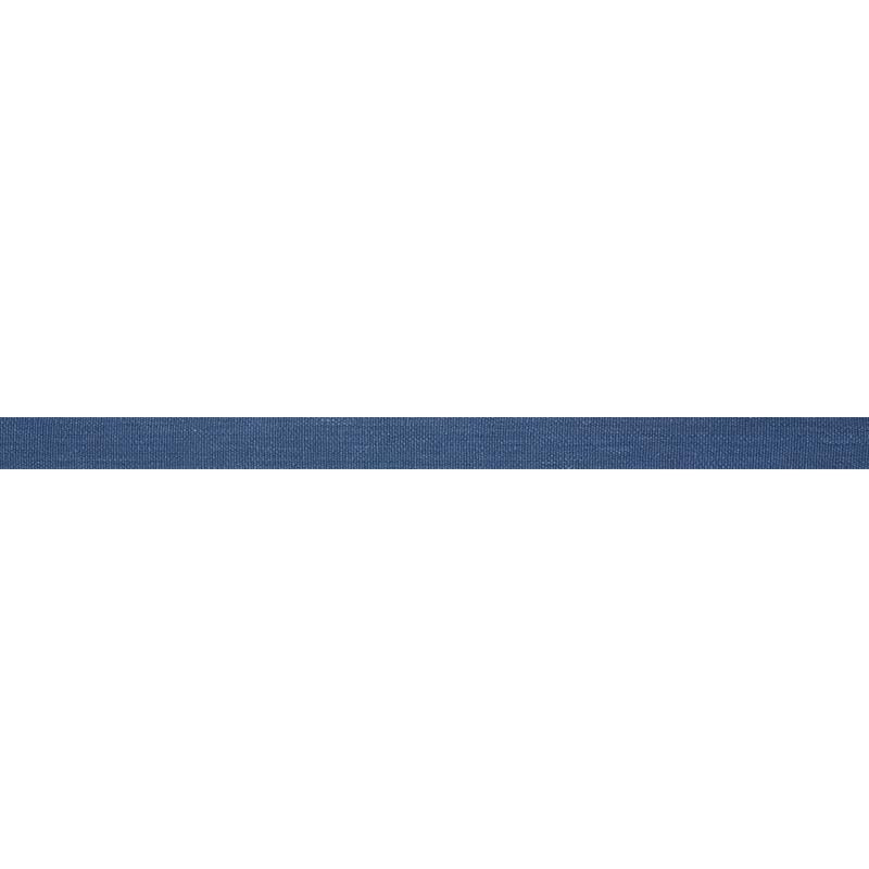 Schumacher Indigo Mathias Linen Tape Medium