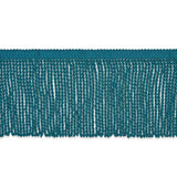 Schumacher Olivier Silk Bullion Peacock Trim