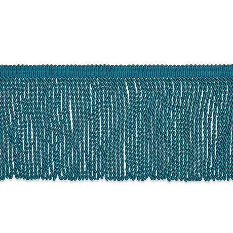 Schumacher Olivier Silk Bullion Peacock Trim