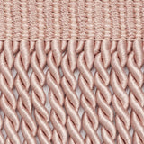 Schumacher Olivier Silk Bullion Blush Trim