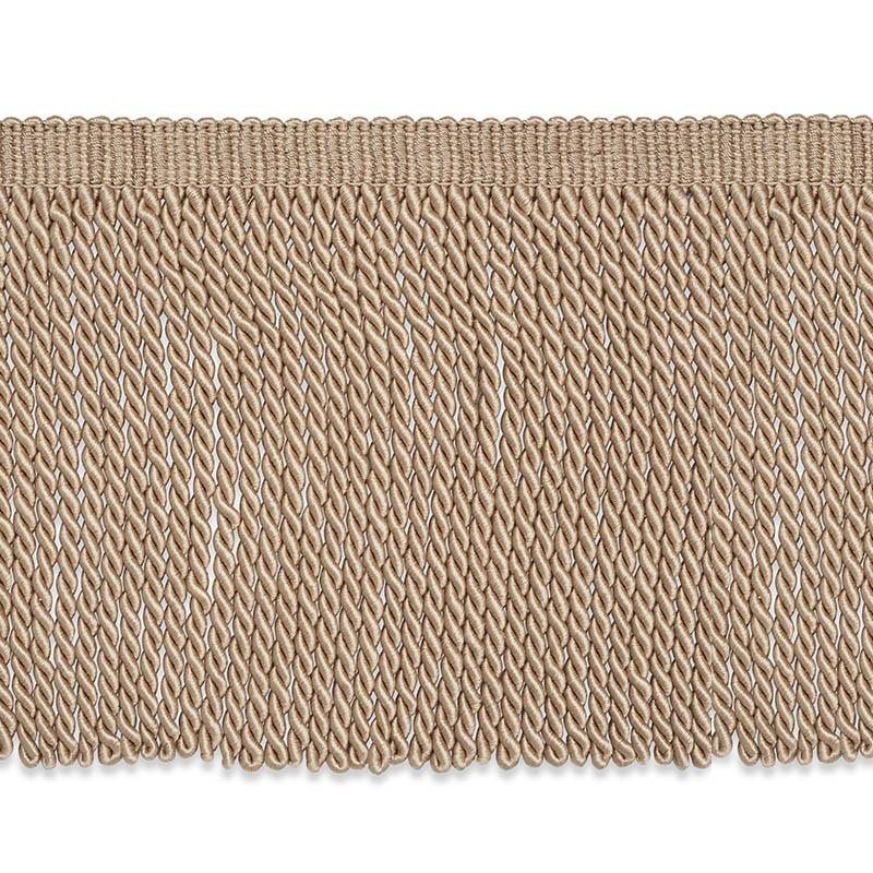 Schumacher Olivier Silk Bullion Sand Trim