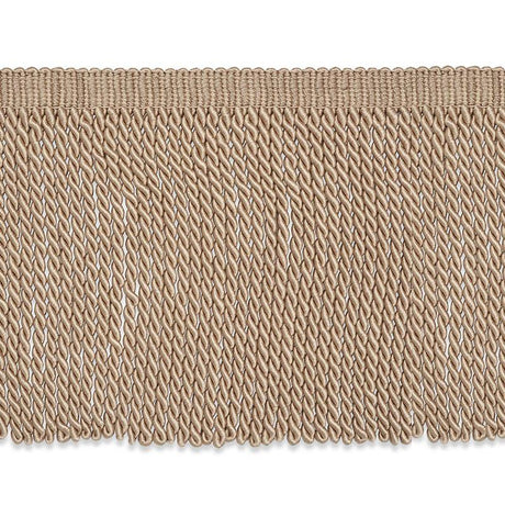 Schumacher Olivier Silk Bullion Sand Trim