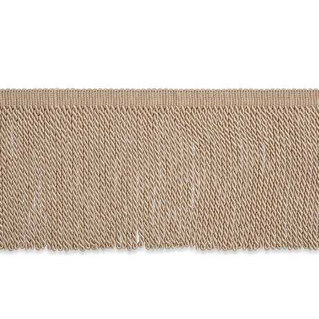 Schumacher Olivier Silk Bullion Sand Trim