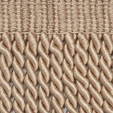 Schumacher Olivier Silk Bullion Sand Trim