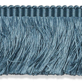 Schumacher Francois Silk Brush Fringe Cadet Trim
