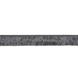 Schumacher Grey Francois Silk Brush Fringe