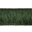 Schumacher Emerald Francois Silk Brush Fringe