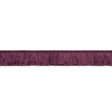 Schumacher Eggplant Francois Silk Brush Fringe