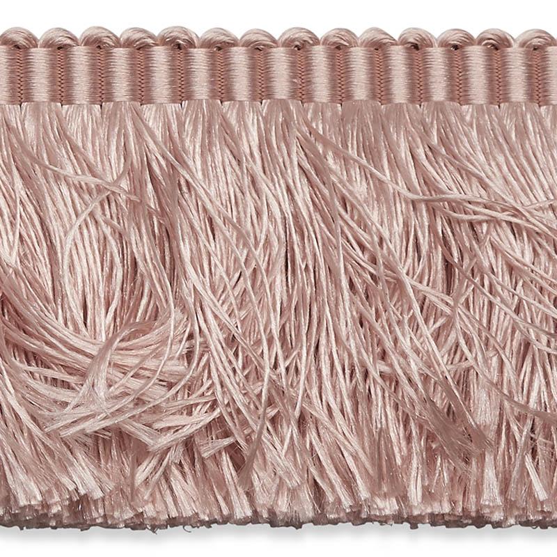 Schumacher Blush Francois Silk Brush Fringe