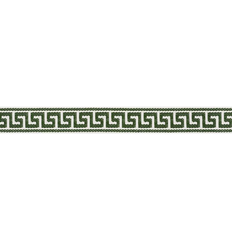 Schumacher Emerald Etienne Silk Greek Key Narrow