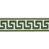 Schumacher Emerald Etienne Silk Greek Key Narrow