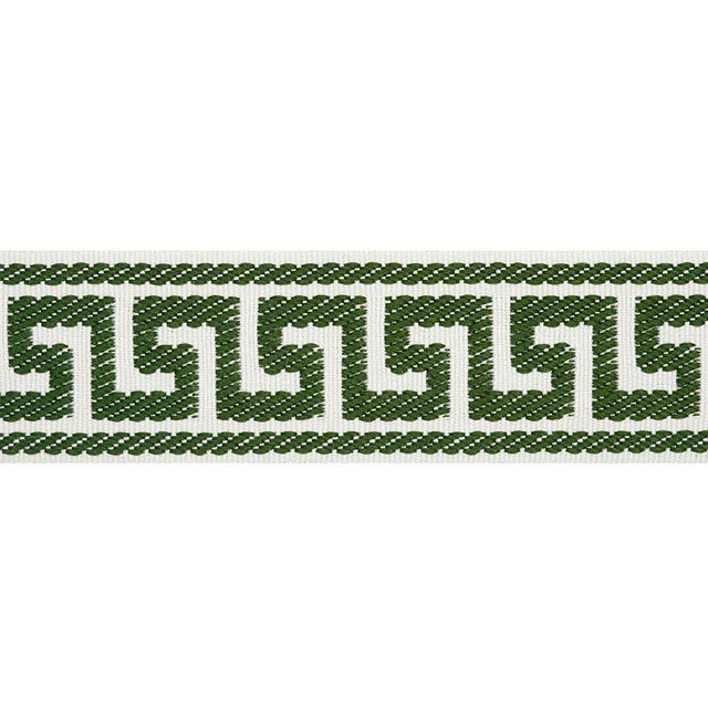 Schumacher Emerald Etienne Silk Greek Key Narrow