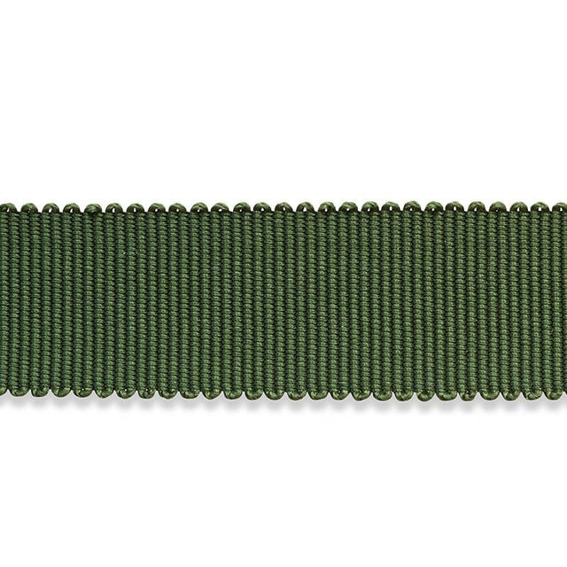 Schumacher Pierre Silk Gimp Medium Emerald Trim