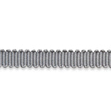 Schumacher Pierre Silk Gimp Extra Narrow Grey Trim