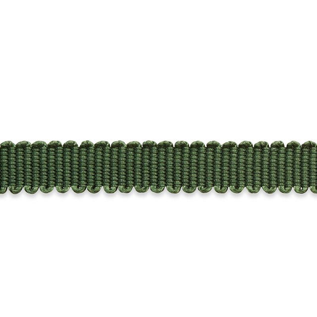 Schumacher Pierre Silk Gimp Extra Narrow Emerald Trim