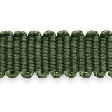 Schumacher Pierre Silk Gimp Extra Narrow Emerald Trim
