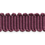 Schumacher Pierre Silk Gimp Extra Narrow Eggplant Trim