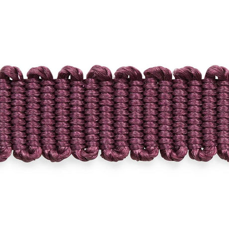 Schumacher Pierre Silk Gimp Extra Narrow Eggplant Trim