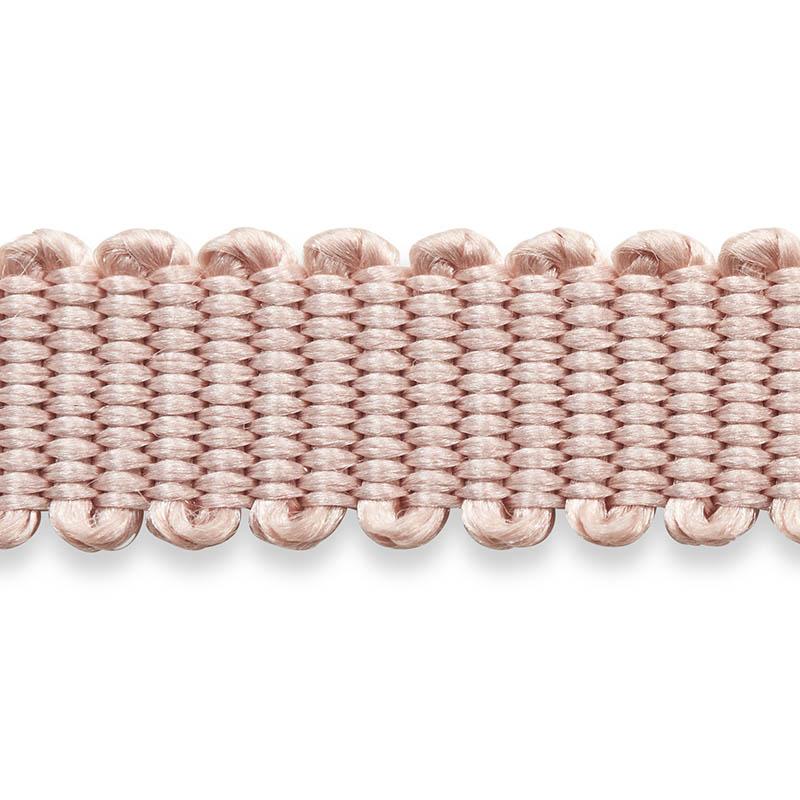 Schumacher Pierre Silk Gimp Extra Narrow Blush Trim