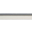 Schumacher Grey Gustave Silk Lip Cord Medium