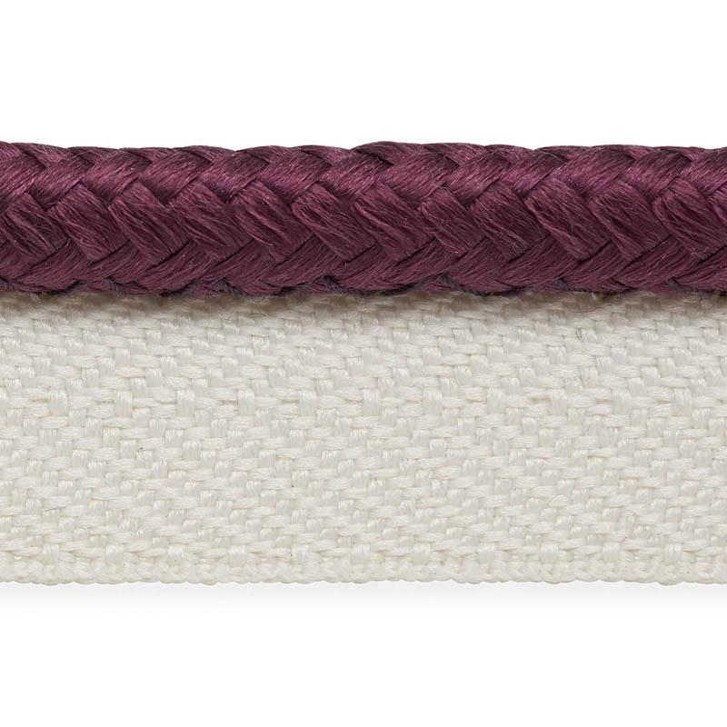 Schumacher Eggplant Gustave Silk Lip Cord Medium