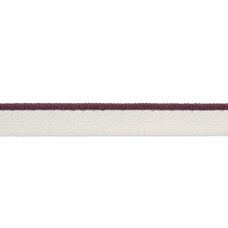 Schumacher Eggplant Gustave Silk Lip Cord Narrow