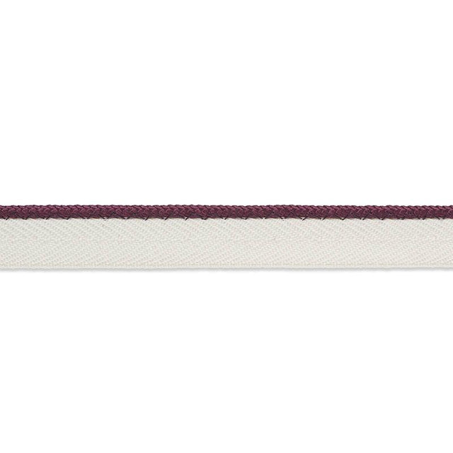 Schumacher Eggplant Gustave Silk Lip Cord Narrow
