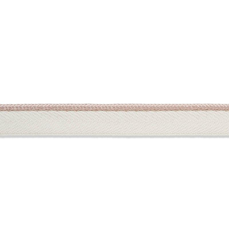 Schumacher Blush Gustave Silk Lip Cord Narrow
