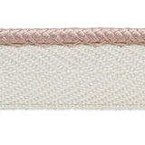 Schumacher Blush Gustave Silk Lip Cord Narrow
