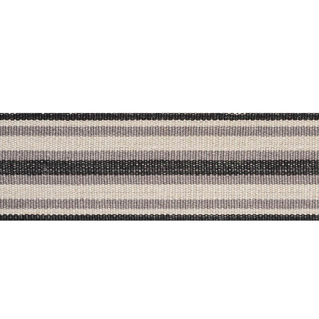 Schumacher Charcoal Levant Tape