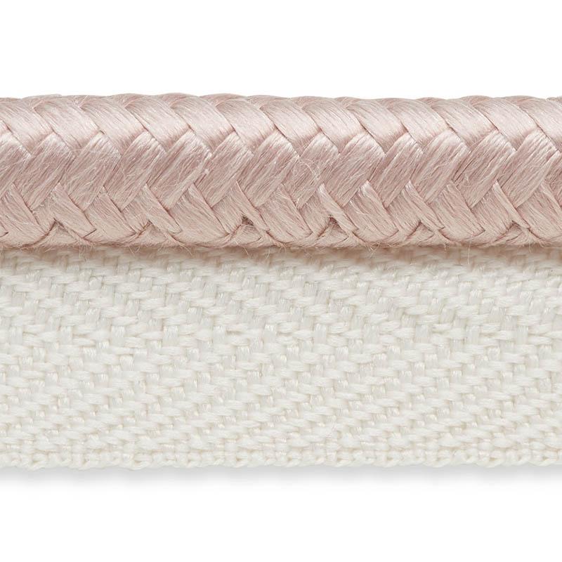 Schumacher Blush Gustave Silk Lip Cord Wide