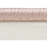 Schumacher Gustave Silk Lip Cord Wide Blush Trim