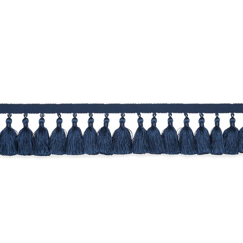 Schumacher Navy Valentin Silk Tassel