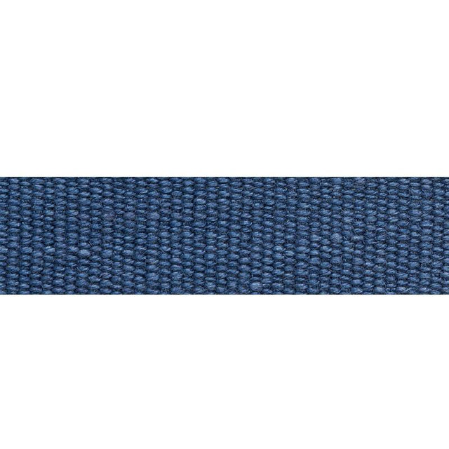 Schumacher Indigo Mathias Linen Tape Narrow