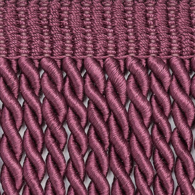 Schumacher Olivier Silk Bullion Eggplant Trim