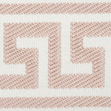 Schumacher Blush Etienne Silk Greek Key Wide