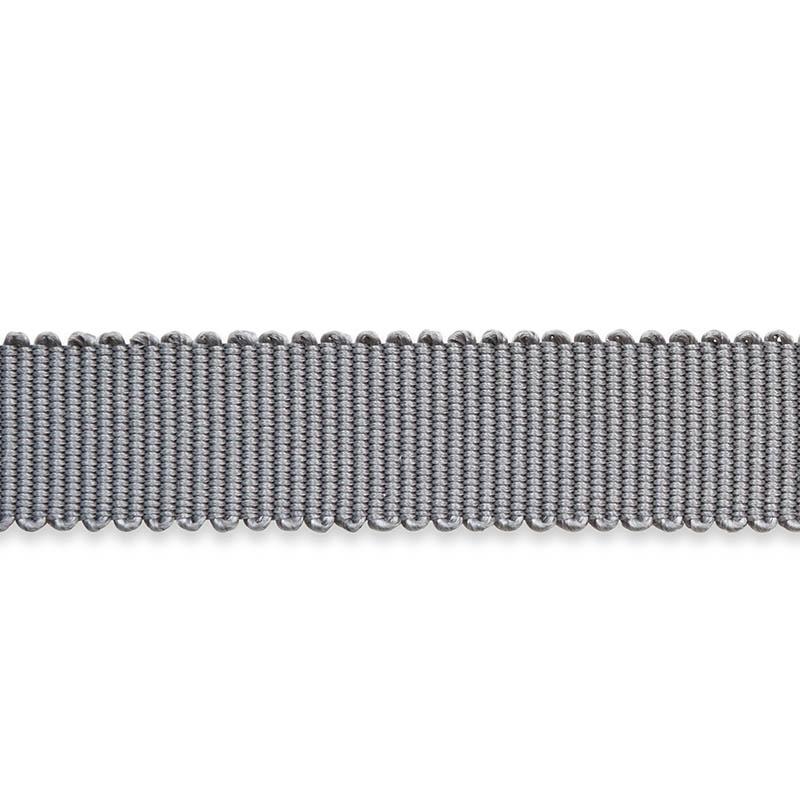 Schumacher Pierre Silk Gimp Narrow Grey Trim